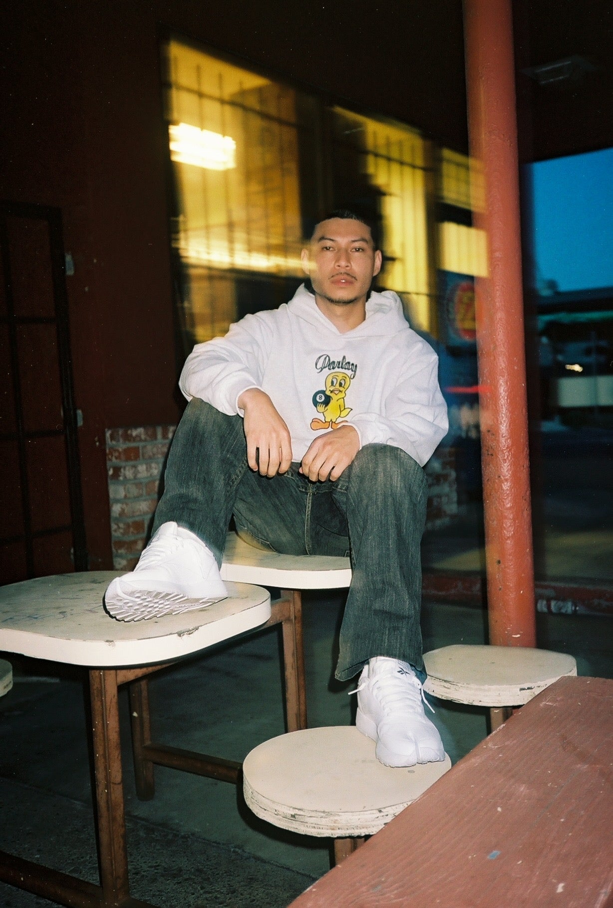 BIRDIE HOODIE (GREY)