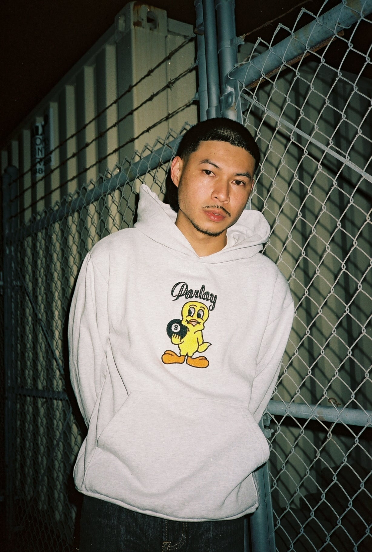 BIRDIE HOODIE (GREY)